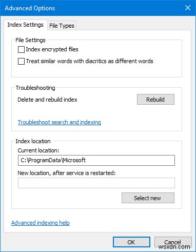 Windows 11/10에서 암호화된 파일을 검색 인덱스에 추가하는 방법