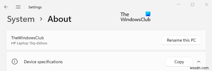 Windows 11에서 컴퓨터 이름 확인하는 4가지 방법