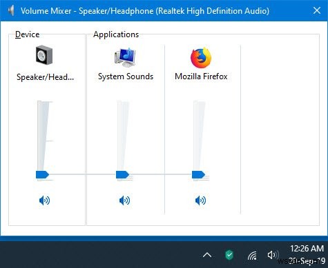 Windows 10/11에서 사운드 및 볼륨 믹서 여는 방법