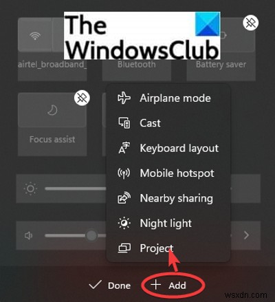 Windows 11 빠른 설정(Quick Settings) 사용자 지정하는 방법 총정리