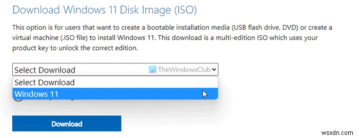 마이크로소프트 공식 사이트에서 Windows 11 디스크 이미지(ISO) 파일 다운로드하는 방법
