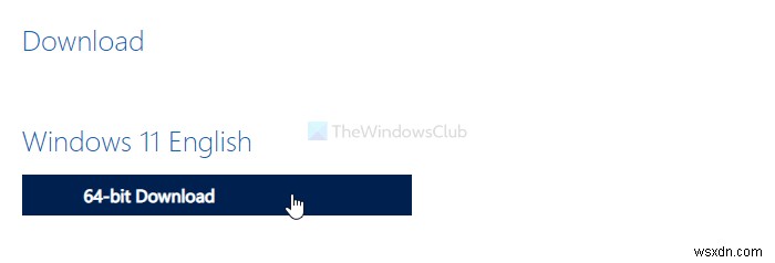 마이크로소프트 공식 사이트에서 Windows 11 디스크 이미지(ISO) 파일 다운로드하는 방법