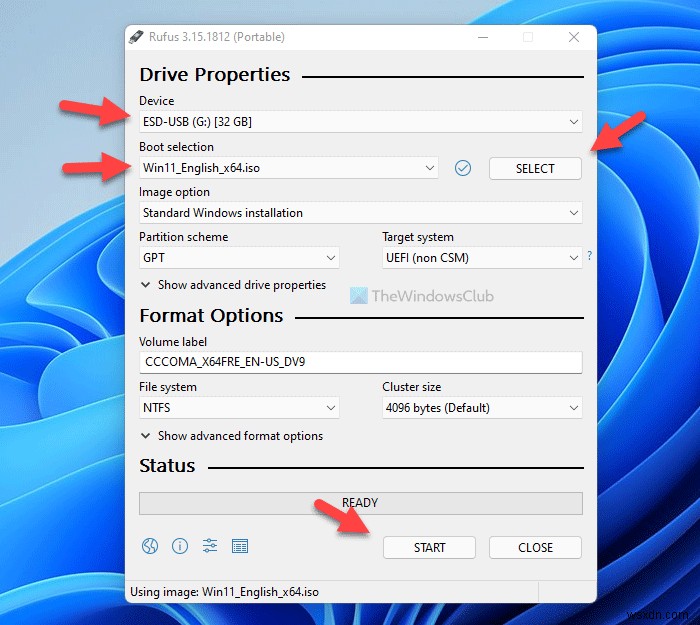미디어 생성 도구로 Windows 11 부팅 가능한 설치 미디어 만드는 방법