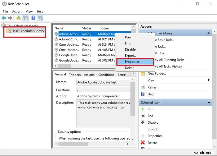 Windows 11에서 작업 스케줄러 기록 활성화, 확인 및 삭제하는 방법