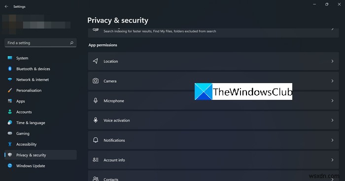 Windows 11에서 카메라·마이크·위치 정보를 사용하는 앱 확인하는 방법