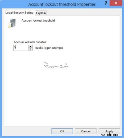 Windows 11/10에서 로그인 암호 정책 및 계정 잠금 정책 강화하는 방법