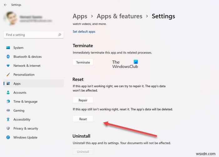 Windows 11/10 설정 앱 초기화하는 방법 (오류 해결 가이드)