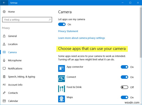 Windows 11/10에서 웹캠을 사용 중인 앱 확인 및 카메라 접근 권한 관리 방법