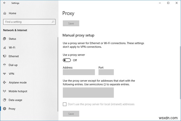 Windows 11/10에서 WinHTTP 프록시 서버 설정을 찾고 재설정하는 방법
