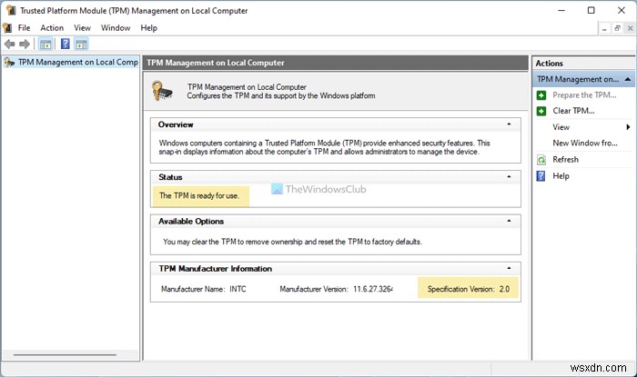 Windows 11 설치 시 PC는 TPM 2.0을 지원해야 합니다 오류 해결 방법