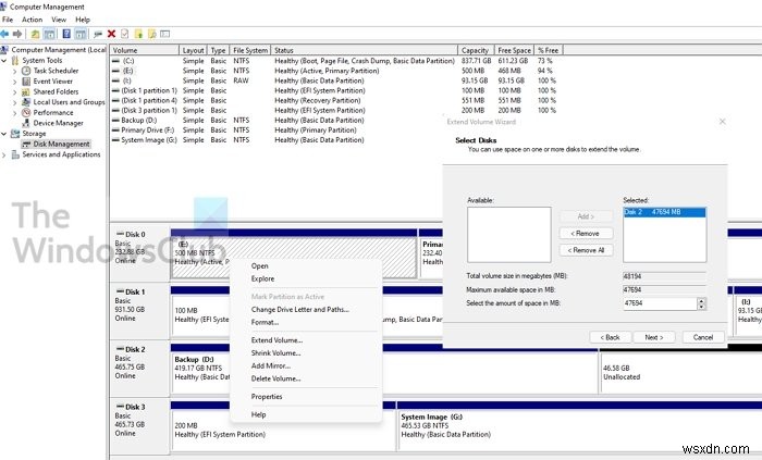 Windows 11/10  복구 드라이브가 가득 찼습니다  오류 해결! 공간 확보하는 5가지 방법