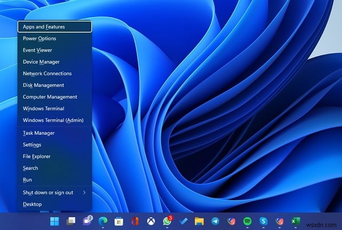 WinX 메뉴란 무엇이며, Windows 11에서 여는 방법 총정리