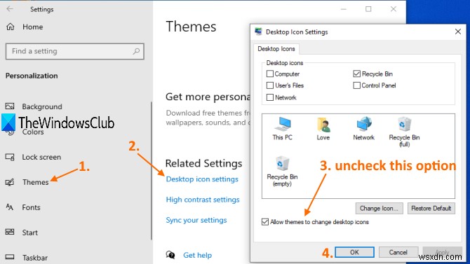Windows 11/10에서 바탕화면 아이콘이 이동되지 않을 때 해결하는 10가지 방법