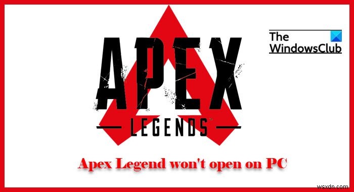 PC에서 Apex Legends가 실행되지 않을 때 해결 방법 총정리
