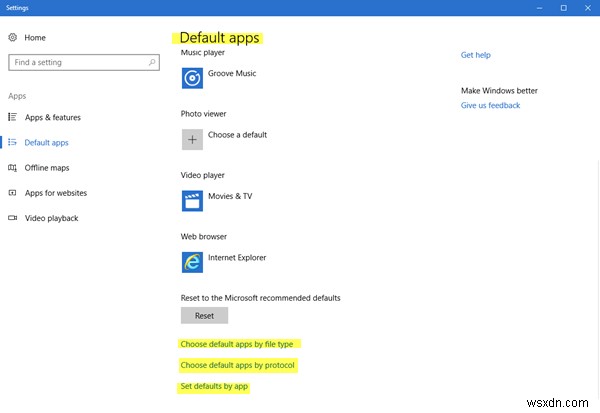 Windows 11/10에서 기본 프로그램을 변경하고 설정하는 완벽 가이드