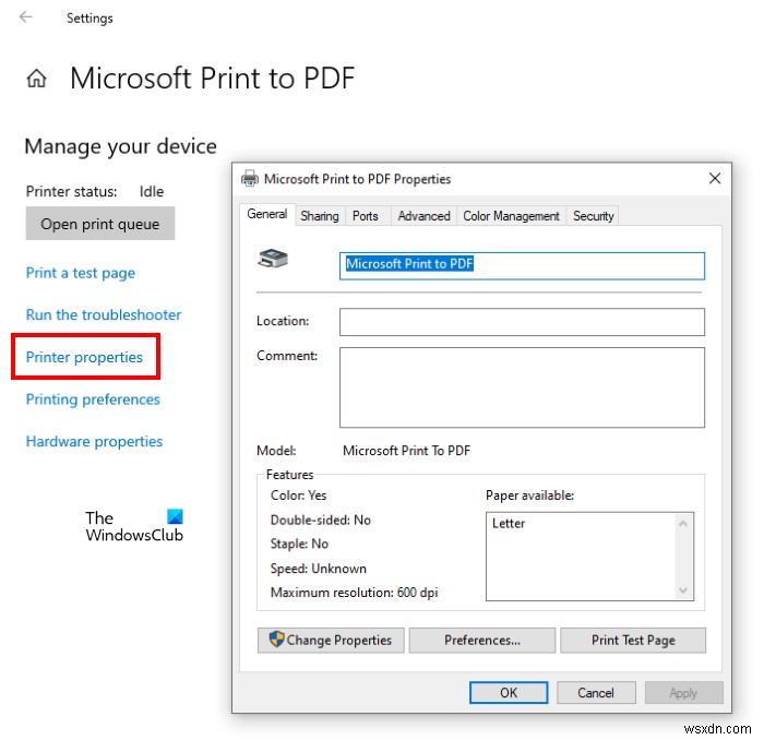 Windows 11/10에서 프린터 설정 열고 변경하는 방법 (단계별 완벽 가이드)