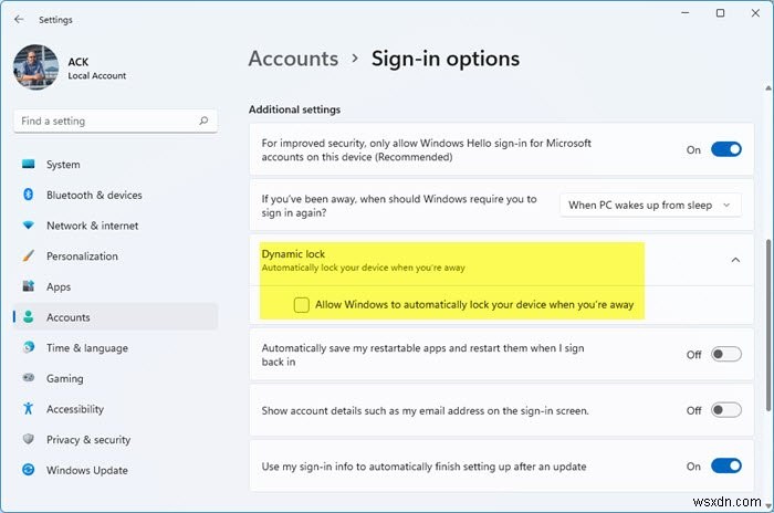 Windows 11/10 자동 잠금 현상 해결 방법 – 컴퓨터가 스스로 잠기지 않도록 설정하기