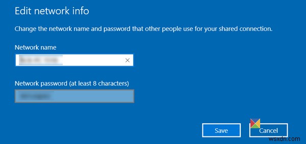 Windows 11/10 모바일 핫스팟 만들기: 핫스팟 이름과 비밀번호 변경 방법