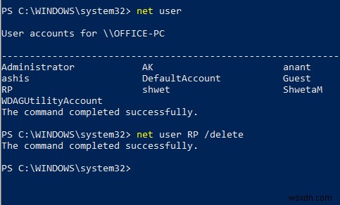 Windows 11/10에서 사용자 계정 삭제하는 방법 (백업 방법 총정리)
