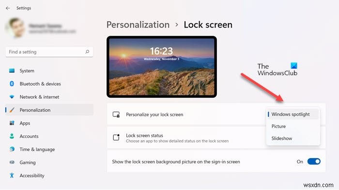 Windows 11/10에서 Windows Spotlight 기능 활성화하는 방법