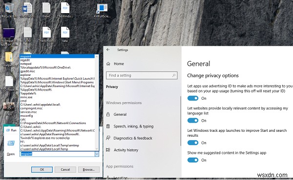 Windows 11/10에서 실행 명령 기록이 저장되지 않을 때 해결 방법