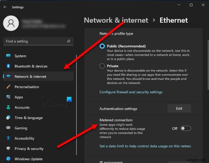 Windows 11/10에서 종량제 연결(Metered Connection) 설정하는 방법
