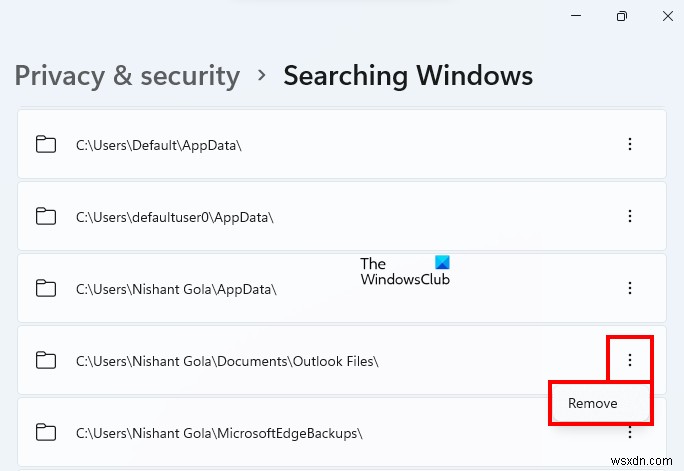 Windows 11/10 검색 결과에서 파일·폴더 숨기는 방법 총정리