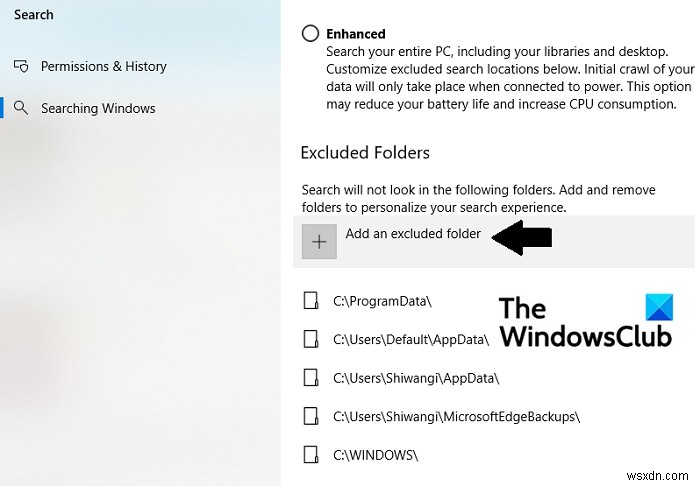 Windows 11/10 검색 결과에서 파일·폴더 숨기는 방법 총정리