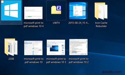 Windows 11/10에서 바탕 화면 아이콘 크기 변경 및 목록·세부 정보 보기로 전환하는 방법