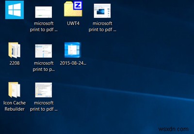 Windows 11/10에서 바탕 화면 아이콘 크기 변경 및 목록·세부 정보 보기로 전환하는 방법
