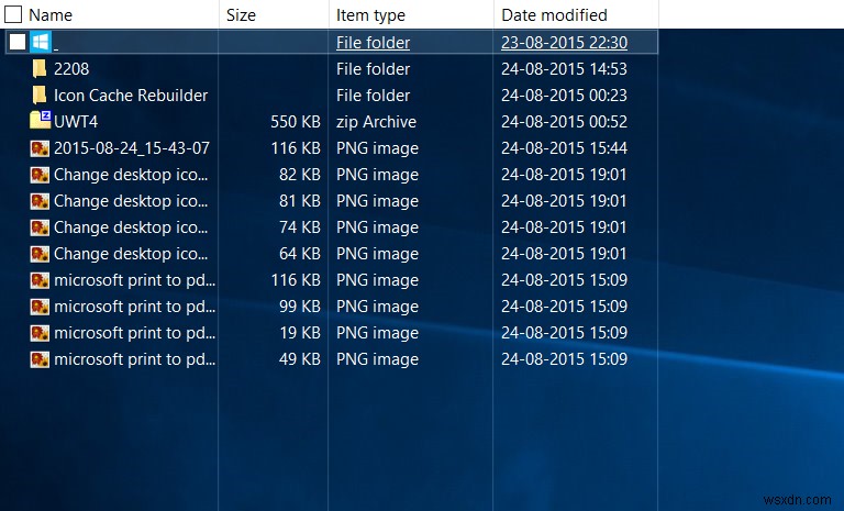 Windows 11/10에서 바탕 화면 아이콘 크기 변경 및 목록·세부 정보 보기로 전환하는 방법