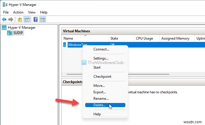 Hyper-V 가상 머신 구성 로드 오류 발생 시 해결 방법