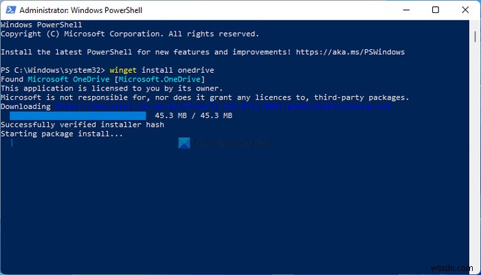 Windows 11에서 WINGET 명령어로 OneDrive 설치·제거하는 방법 총정리
