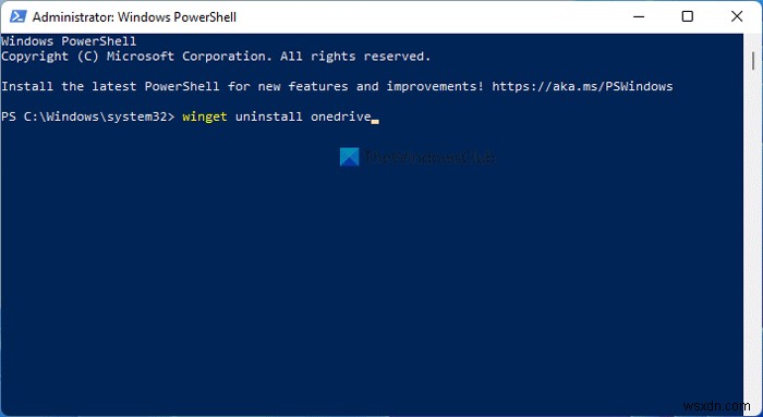 Windows 11에서 WINGET 명령어로 OneDrive 설치·제거하는 방법 총정리