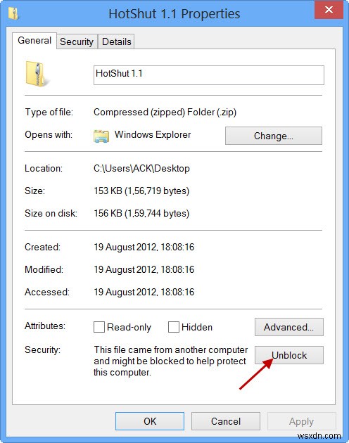 Windows에서 이 파일에 대한 액세스를 차단했습니다 – Windows 11/10에서 차단된 파일 해제하는 방법