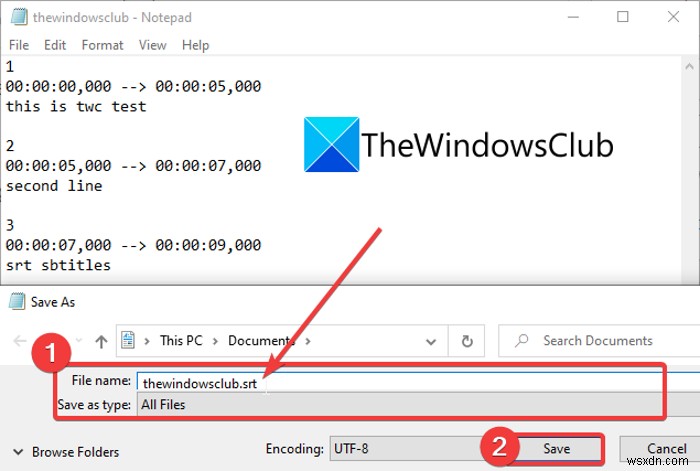 Windows 11/10에서 SRT 자막 파일 만드는 방법 총정리
