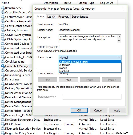 Windows 오류 1061  서비스가 현재 제어 메시지를 수락할 수 없습니다  해결 방법