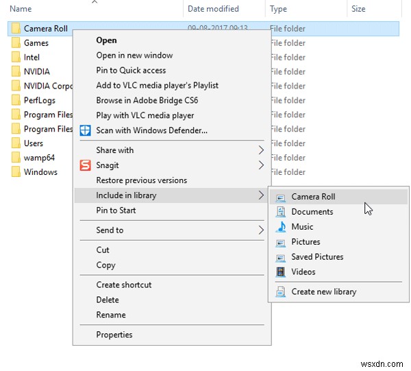 Windows 11/10에서 카메라 롤 폴더가 사라졌을 때 해결하는 방법