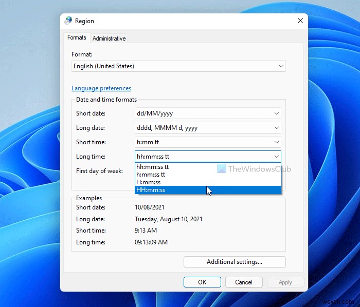 Windows 11/10 잠금 화면 시계 형식, 12시간제로 변경하는 완벽 가이드