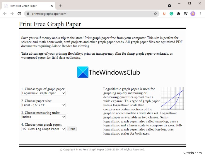 Windows 11/10에서 그래프 용지(모눈종이)를 만들고 인쇄하는 완벽한 방법