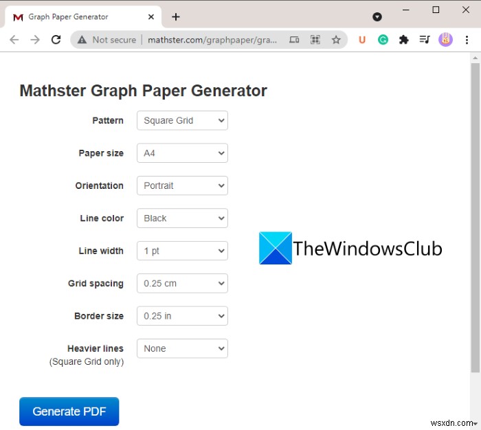 Windows 11/10에서 그래프 용지(모눈종이)를 만들고 인쇄하는 완벽한 방법