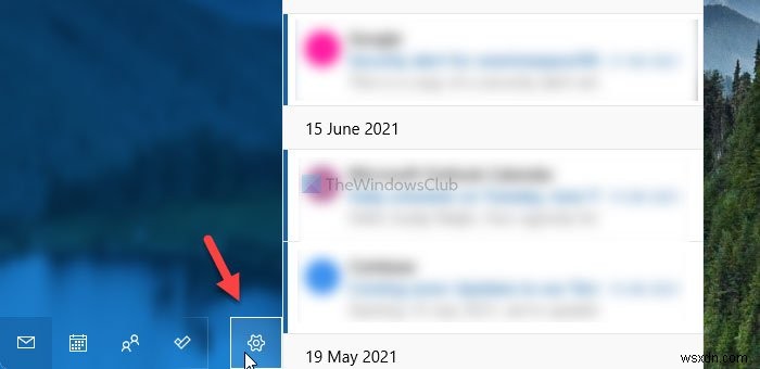 Windows 11 메일 앱에서 이메일 계정 로그아웃하는 방법
