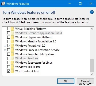 Windows 11/10에서 샌드박스 항목이 회색으로 비활성화될 때 해결 방법