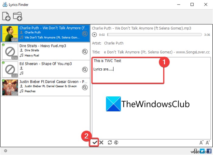 Windows 11/10에서 MP3 파일에 가사를 추가하고 삽입하는 방법