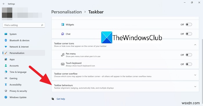 Windows 11에서 작업 표시줄 아이콘의 배지(알림 카운터) 숨기는 방법