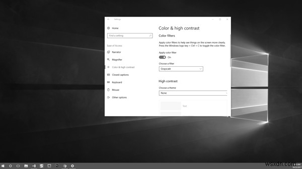 Windows 11/10에서 색약·색맹 모드(컬러 필터) 켜고 끄는 방법