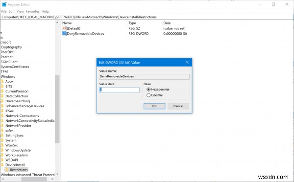 Windows 11/10에서 이동식 장치(USB) 설치 차단하는 방법