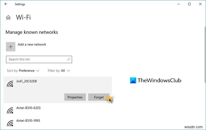 Windows 11/10에서 Wi-Fi 무선 네트워크 프로필 삭제하는 방법
