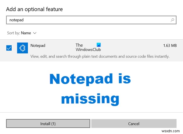 Windows 11/10에서 사라진 메모장·워드패드 복구하는 3가지 방법