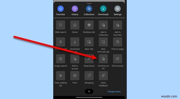 Microsoft Edge로 다른 기기에 탭 보내는 방법 총정리